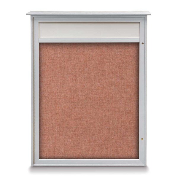 Single Door Enclosed Indoor Letterboard